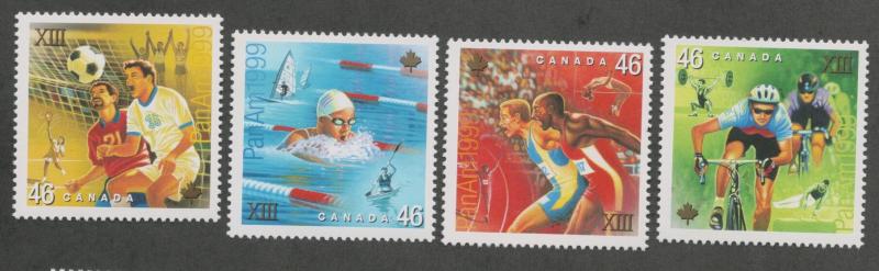 Canada 1999, 46c, Pan American Games  MNH single set # 1804a