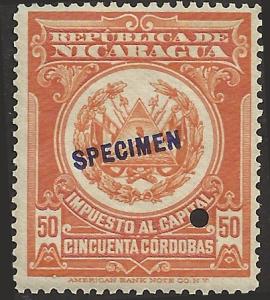 NICARAGUA SPECIMEN