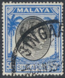 Singapore Malaya    SC# 17a   Used  perf 18  see details & scans