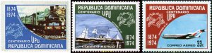 637191 MNH DOMINICANA 1974 CENTENARIO DE LA UNION POSTAL UNIVERSAL
