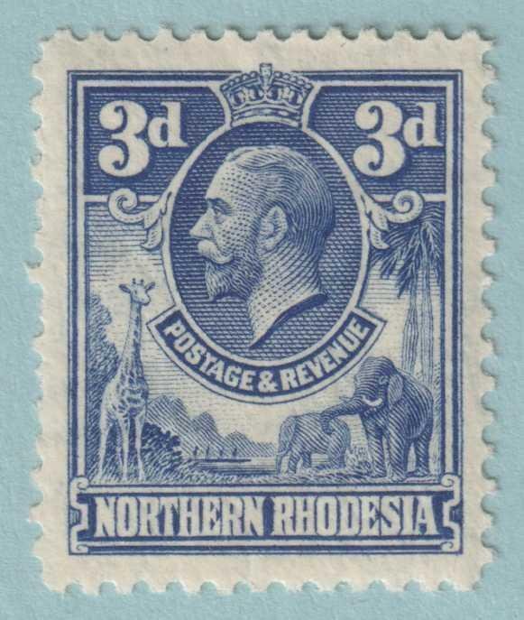 NORTHERN RHODESIA 5  MINT HINGED OG * NO FAULTS VERY FINE! - HUR