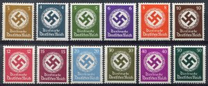 Germany  Sc.#  O 92-103  MNH