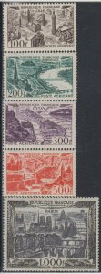 France   Sc # C23-27  ( z4 ) MNH  Valued @ $ 212.70