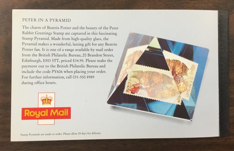 (BJ Stamps) GREAT BRITAIN, BK158. 1993 complete booklet. VF, MNH. CV $30.00.