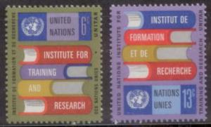 United Nation New York 1969 SC# 192-3 MNH-OG L394