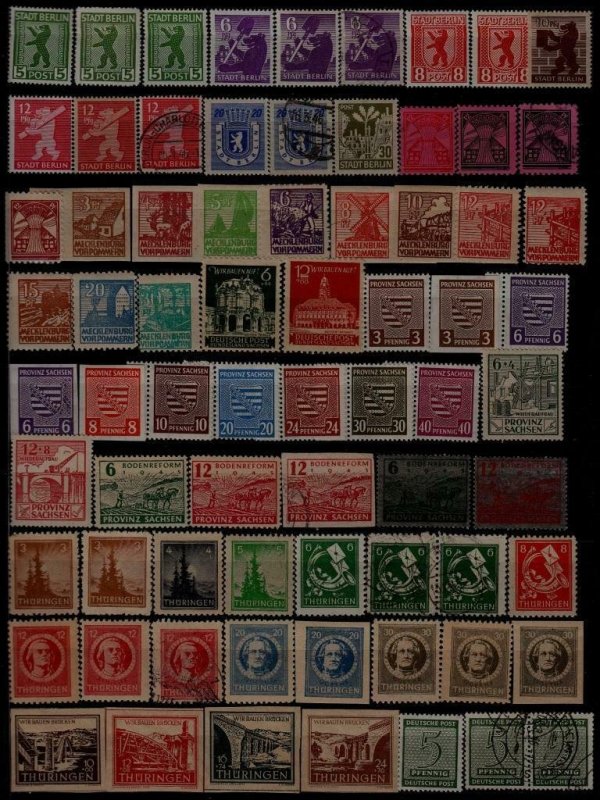 Germany Soviet Zone 133 mint/used values