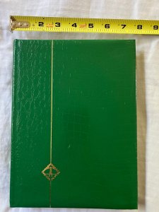 Stamp Stock Book- Medium size, see description