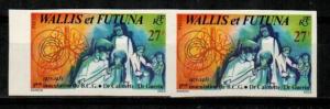 Wallis and Futuna Islands Scott 270 Mint NH imperf pair (CV 20 Euros)