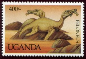 996-1005 Uganda Dinosaurs, MNH set of 10