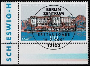 Germany 2001,Sc.#2115 used, State Diet of Schleswig-Holstein, Kiel