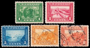 United States Scott 397-400A (1913) Mint/Used H F-VF Complete Set, CV $143.50 W