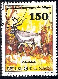 Addax, Niger stamp SC#542 used