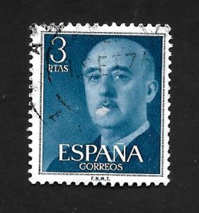 Spain 1954- U - Scott #831