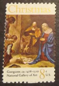 # 1444,  8c Christmas, Adoration of the Shepherds, Religious (3635)