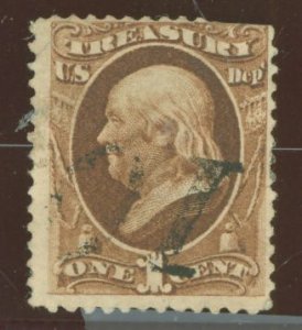 United States #O72 Used Single