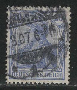 Germany Reich Scott # 84, used, Mi#87Ia