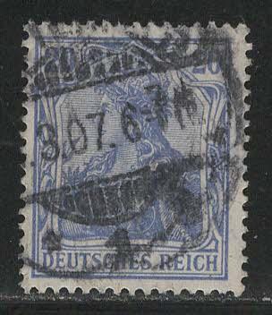 Germany Reich Scott # 84, used, Mi#87Ia