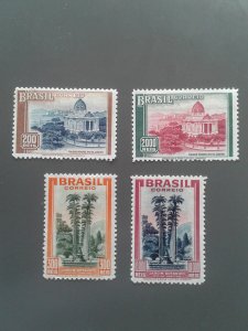 Brazil 446-449 F-VF MH. Scott $ 74.50