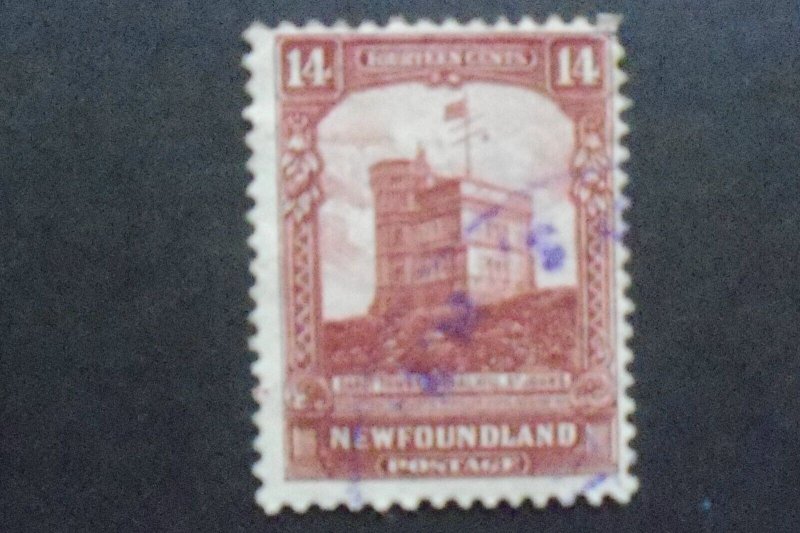 Newfoundland Stamp  SC#155   1928   Used   Cabot Tower 