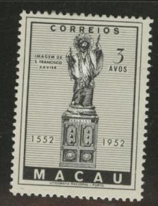 Magnificent Macau Macao Scott 365 MH* stamp 1952