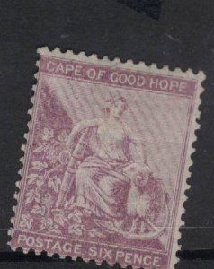 Cape of Good Hope SG 28b MOG (4ftp)