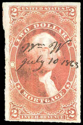 U.S. REV. FIRST ISSUE R82a  Used (ID # 81277) 