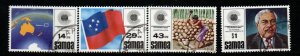 SAMOA SG634/7 1983 COMMONWEALTH DAY FINE USED