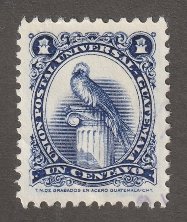 Guatemala, stamp, scott#354,  mint, hinged,  un centavo,
