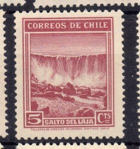 Chile 1930s pictorial  Early Issue Mint hinged Shade of 5c. NW-13019