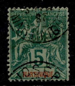 Martinique #37 Definitive Issue Used - Unchecked