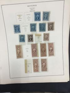MOMEN: US # REVENUES COLLECTION ON (8) ALBUM PAGES $ #9060
