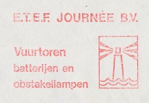 Meter cover Netherlands 1976 Lighthouse battery - Obstacle lamps - Hengelo