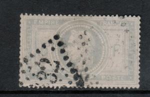 France #37 Extra Fine Used Gem With Three Expert Handstamps