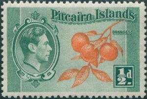 Pitcairn Islands 1940 SG1 ½d Oranges MNH