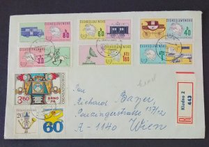 Envelope, 1974, Postal Centennial, set of six, three others