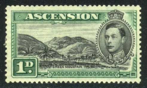 Ascension #41 Green Mountain, Unused (20.00)