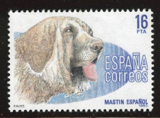 SPAIN Scott 2335 MNH** 1983 Dog stamp