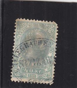 Austria: Telegraph Tax Stamp, Sc #5, Used (23719)