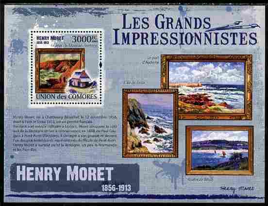 Comoro Islands 2009 The Impressionists - Henry Moret perf...