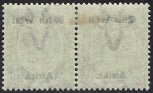 SOUTH WEST AFRICA 1923 KGV 1/3 PAIR SETTING I  