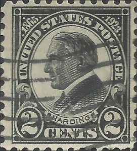 # 610 Used Black Warren G. Harding