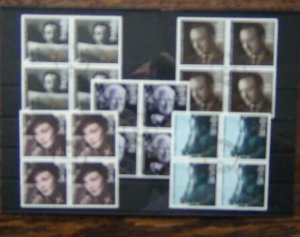 Great Britain 1985 Film Year set in block x 4 Used