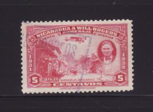 Nicaragua C240 U Will Rogers, Humorist