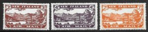 NEW ZEALAND SG548/50 1931 AIR STAMP SET MTD MINT