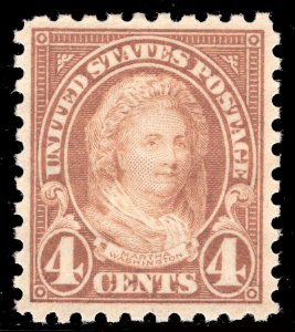 MOMEN: US STAMPS #585 MINT OG NH XF LOT #73152