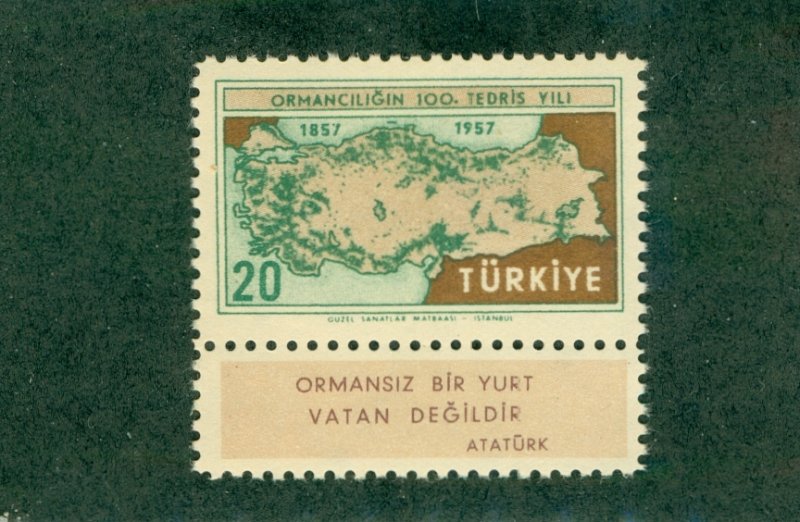 TURKEY 1256 MH BIN $0.50