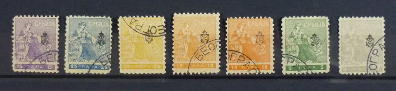 Serbia c1911 Newspaper Stamps US 4 