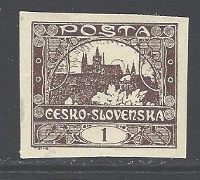 Czechoslovakia Sc # 23 mint hinged (BBC)