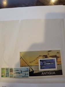 Stamps Antigua Scott #542-6 nh