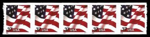 PCBstamps  US #3633B CPS5 $1.85(5x37c)Flag, (P1111), MNH, (2)